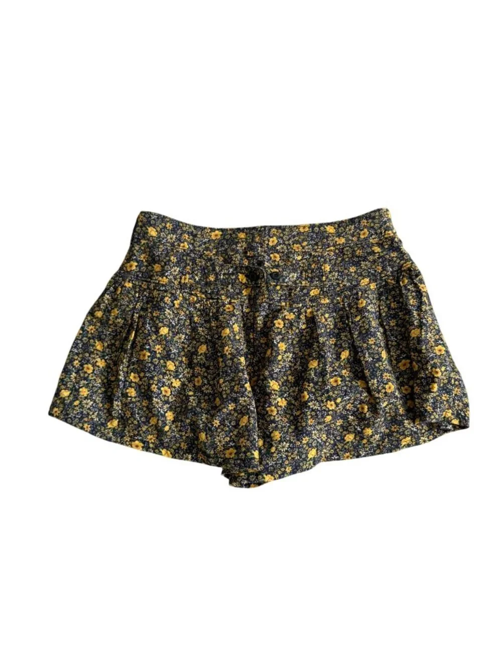 FREE PEOPLE Floral Flutter Shorts Size 4 NEW NWT